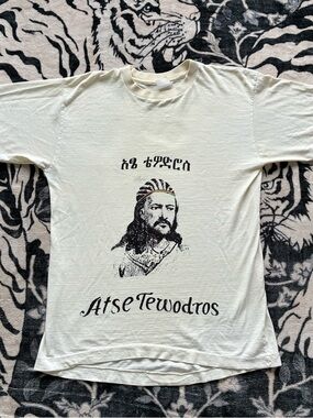 Vintage Off-White Graphic Short Sleeve Tee